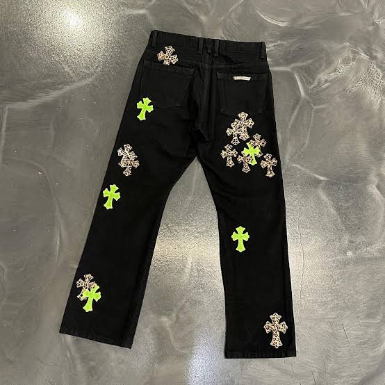 Cross patch CH jeans with cross