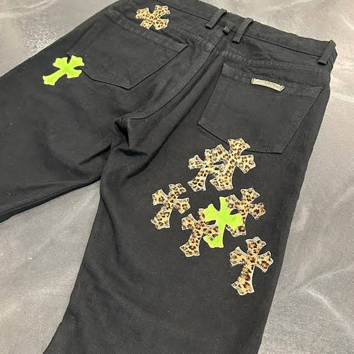 Cross patch CH jeans with cross